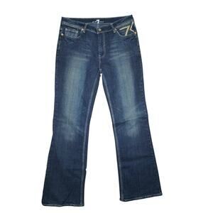 7 For All Mankind Bootcut Jeans – Women’s Size 32 (Est. Size 12) – Embellished